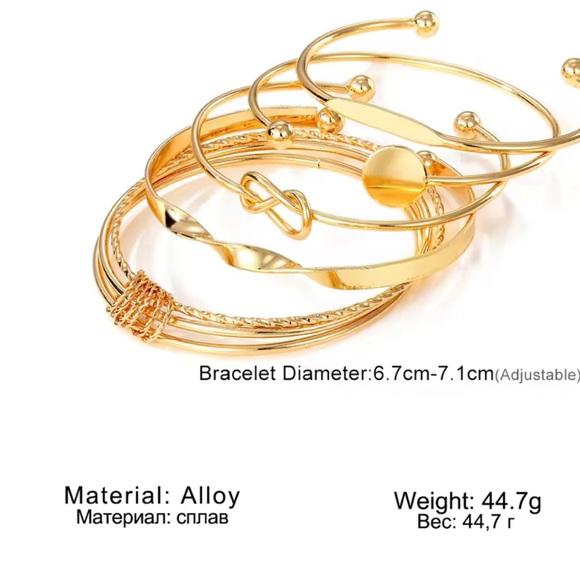 Gold Bracelet set ! - Picture 3 of 3